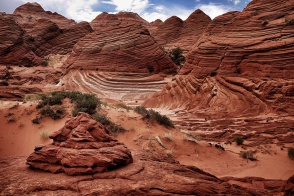 Arizona/Utah red waves landscape